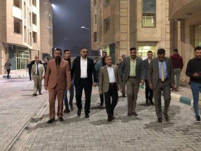 زيارة مجلس الجامعة الموقر إلى الاقسام الداخلية